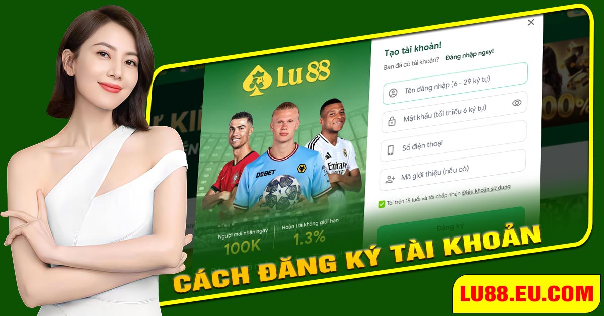 Cách thực hiện đăng ký tài khoản thành viên